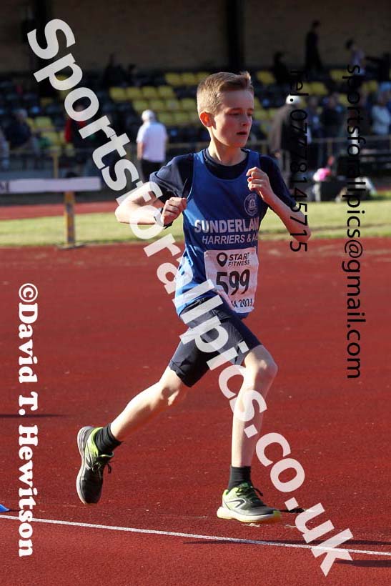 800 metres, 2021 North East Grand Prix No.4, Monkton, Wednesday, June 30th. Photo: David T. Hewitson/Sports for All Pics